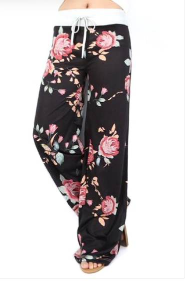 Travel To You Floral Pants